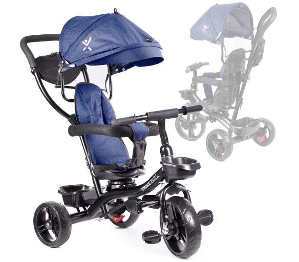 Aga Dětská tříkolka TRIKE FIX LITE Modrá