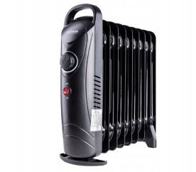 Elektrický olejový ohřívač - 9 žeber - 900W