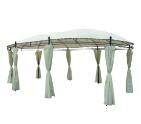Aga Zahradní altán PAVILON OVAL MC3628 Beige