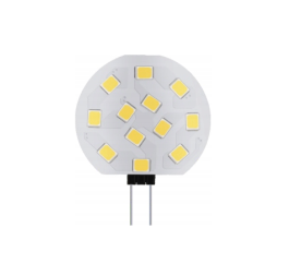 LED žárovka G4 12V AC / DC 3W 280lm - neutrální bílá - 4000K - talíř