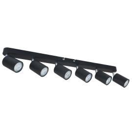 Stropní svítidlo LED VIKI 6x GU10 černá
