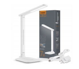 LED stolní lampa - 5W - CCT s displejem OSLO