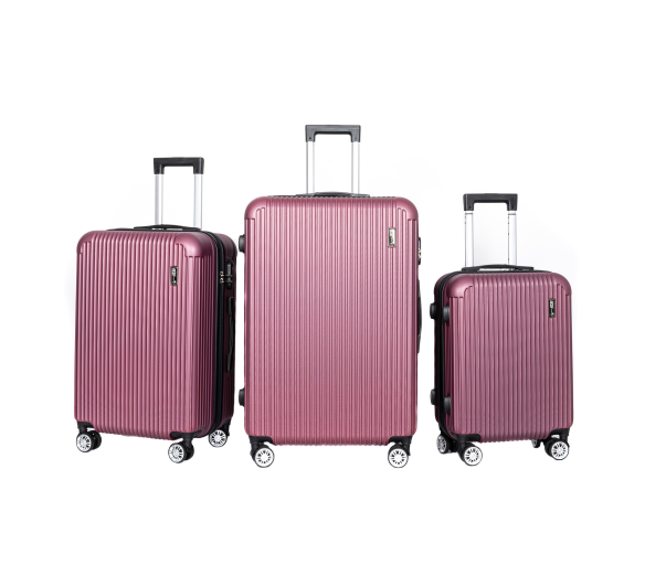 Aga Travel Sada cestovních kufrů Vínová 6CZ033 - II. JAKOST