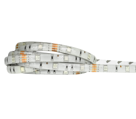 BERGE LED pásek - SMD 5050 - RGB - 5m - 30LED/m - 7,2W/h - IP65 - s konektorem