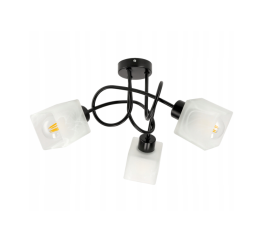 LED stropní lampa LOFT - 3xE27 - CUBE WHITE