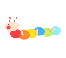 Bigjigs Toys Věšáčky housenka