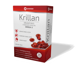 Avanso Krillan Antarktický krilový olej 30 tobolek