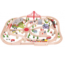Bigjigs Rail Vláčkodráha Depo