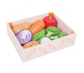 Bigjigs Toys Krabička se zeleninou