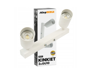 Stropní bodové svítidlo LED VIKI-X 2x GU10 - bílé