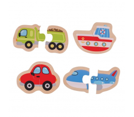 Bigjigs Toys Easy puzzle Dopravní prostředky