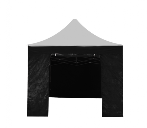 Aga Bočnice s dveřmi POP UP 2x2 m Black
