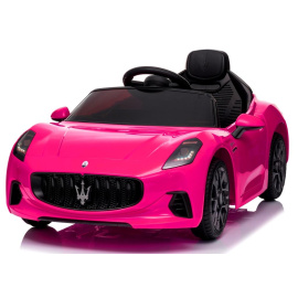 Maserati GranTurismo RŮŽOVÉ Auto na akumulátor EVA Kůže pilot Akumulátor lithiový-iontový