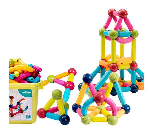 Aga4Kids Magnetická stavebnice 33 dílků