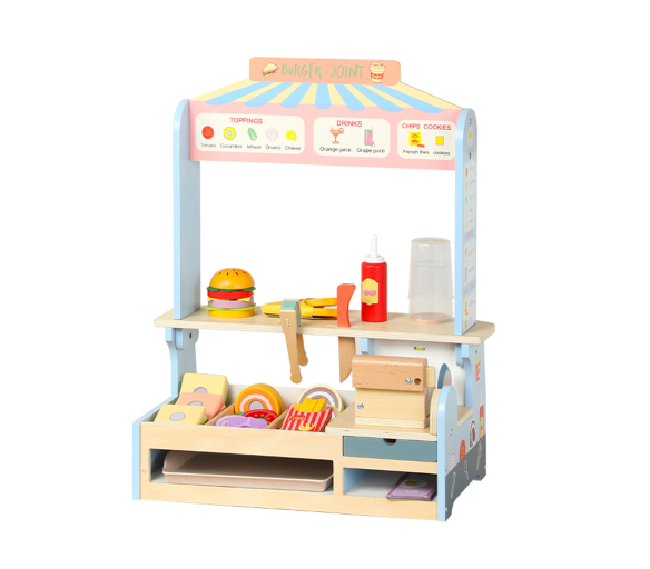 Aga4Kids Dětský dřevěný obchod 6DZ027 - 2.JAKOST