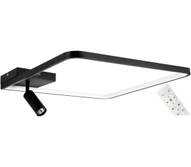LED stropní svítidlo KAMLOOPS 67W + dálkové ovládání