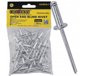 Hliníkové trhací nýty 4mmx12mm sada 50 kusů