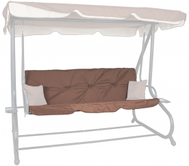 Aga Podsedák na zahradní houpačku GRANDLUX Light Brown