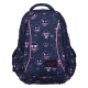 St.RIGHT Školní batoh tříkomorový Emoji