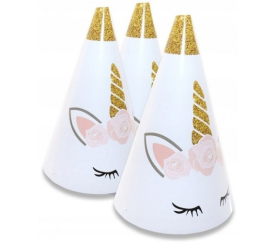 Aga4Kids Party čepička Jednorožec 6 ks