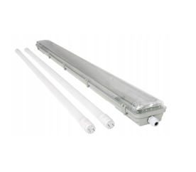 Hermetické svítidlo 120 cm + 2x zářivky PREMIUM - neutrální bílá