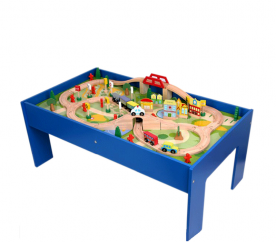 Aga4Kids Vláčkodráha TABLE TRAIN SET 80