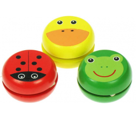 Bigjigs Toys Dřevěné Jojo zvířátka 1ks