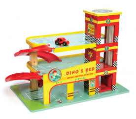 Le Toy Van Garáž Dino's Red