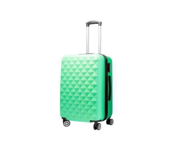Aga Travel Cestovní kufr 66x43x25cm MR4655 Tyrkysová