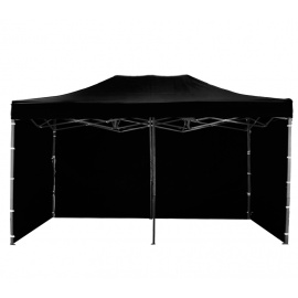 Aga Prodejní stánek 3S POP UP 3x6 m Černý