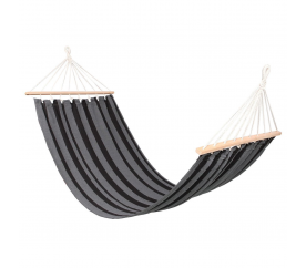 Linder Exclusiv Houpací síť 200x150 cm Černá/antracitová