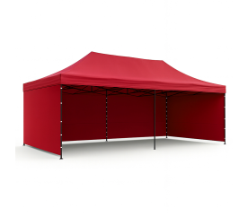 Aga Nůžkový stánek 3x6m Červený 6DAZ520 - II. JAKOST