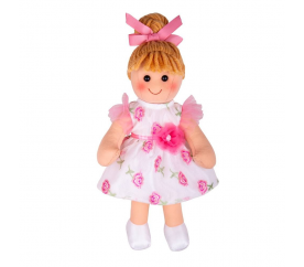 Bigjigs Toys Látková panenka Megan 34 cm