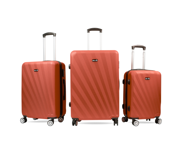Aga Travel Sada cestovních kufrů MR4653 Červená