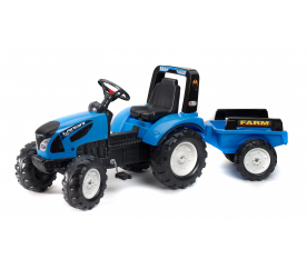 Falk Šlapací traktor LANDINI 3010AB s vlečkou