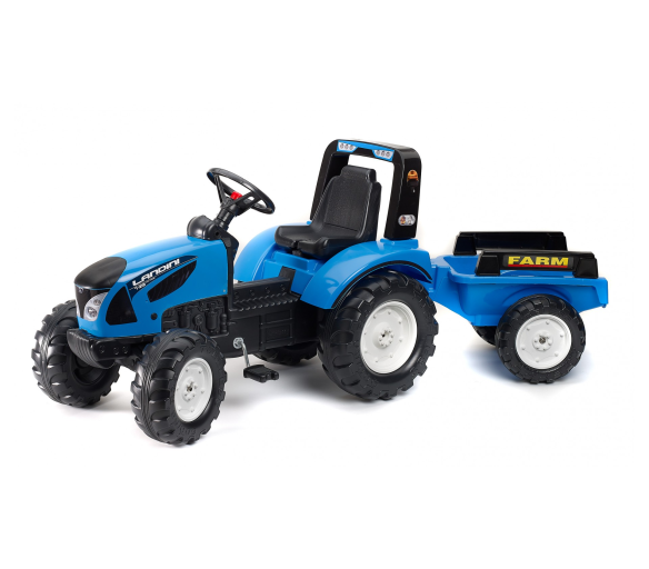 Falk Šlapací traktor LANDINI 3010AB s vlečkou