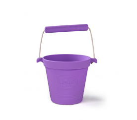 Bigjigs Toys Plážový kyblíček fialový