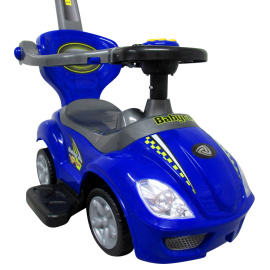 R-Sport Dětské Odrážedlo Auto J9 2v1 Modré