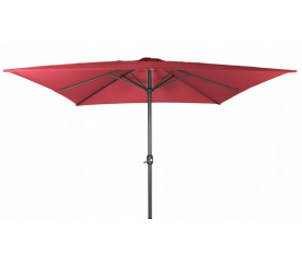 Linder Exclusiv Slunečník čtvercový 300 cm Red