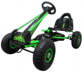 R-Sport Dětská šlapací motokára G3 Zelená