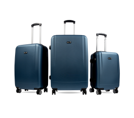 Aga Travel Sada cestovních kufrů MR4656 Tmavě modrá