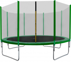 Aga SPORT TOP Trampolína 400 cm Dark Green + ochranná síť