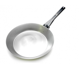 Ocelová pánev 32 cm síla 1mm - Czech gastro profi - Czech gastro profi