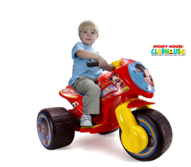 Injusa Elektrická motorka WAWES MICKEY CLUBHOUSE