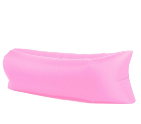 Aga Nafukovací vak LAZY BAG Light Pink