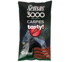 Sensas Krmítková směs 3000 Carp Tasty Spicy 1kg