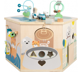 Small Foot Motorická interaktivní kostka Pets XXL
