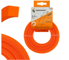 Řezná šňůra pro kosu čtvercovou 2,7 mm x 15 m