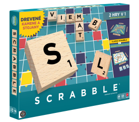 Scrabble Dřevěná edice slovensky JLJ69