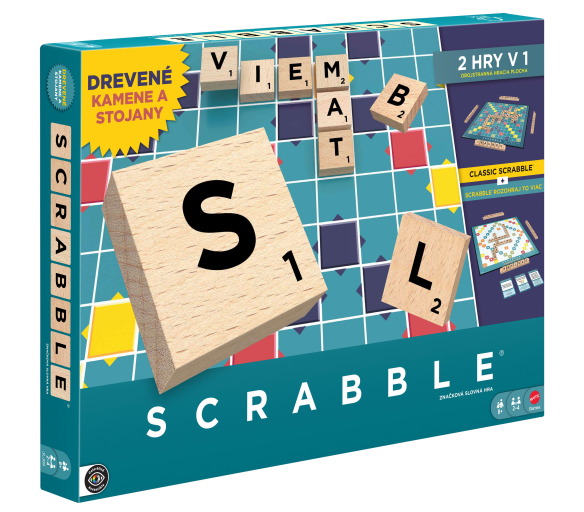 Scrabble Dřevěná edice slovensky JLJ69